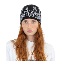 Beyond Medals - Warning Beanie - Black - Beanie