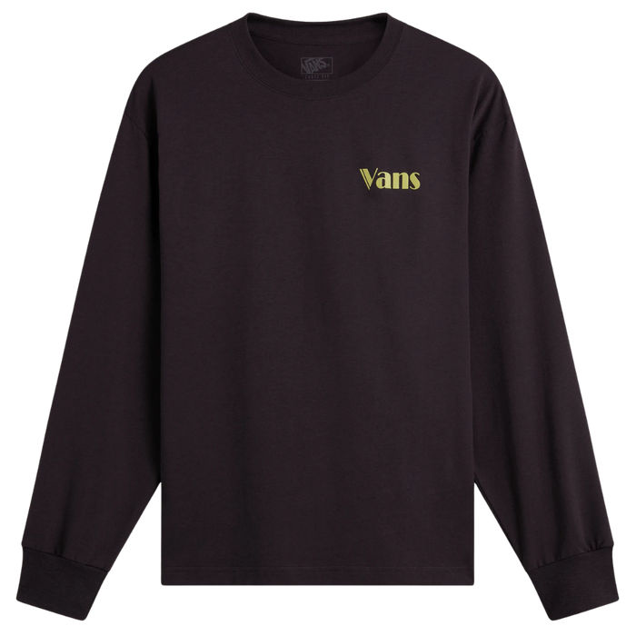 Vans - Club Vans LS  - Dark Port - T-Shirt Langarm