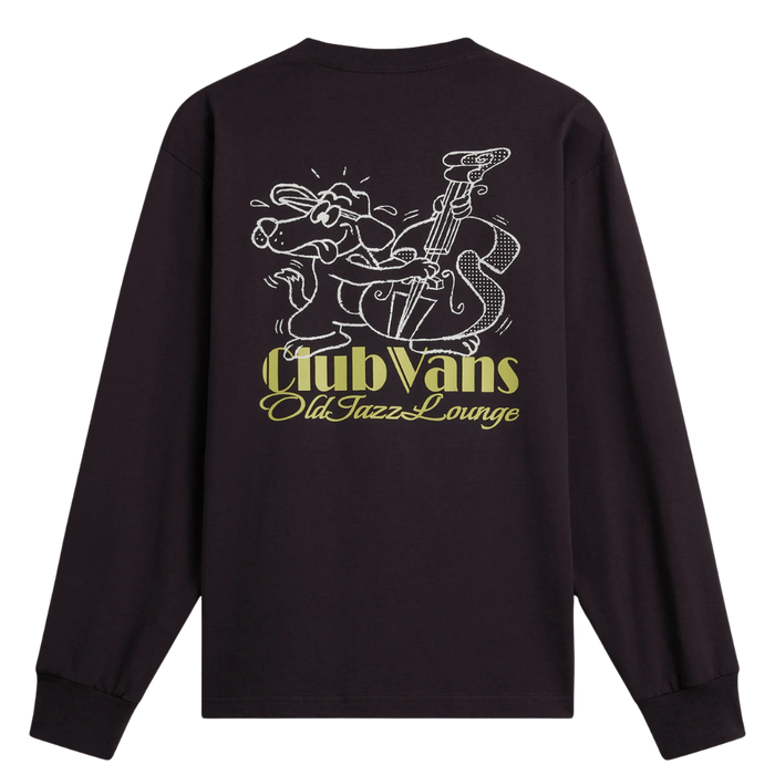 Vans - Club Vans LS  - Dark Port - T-Shirt Langarm