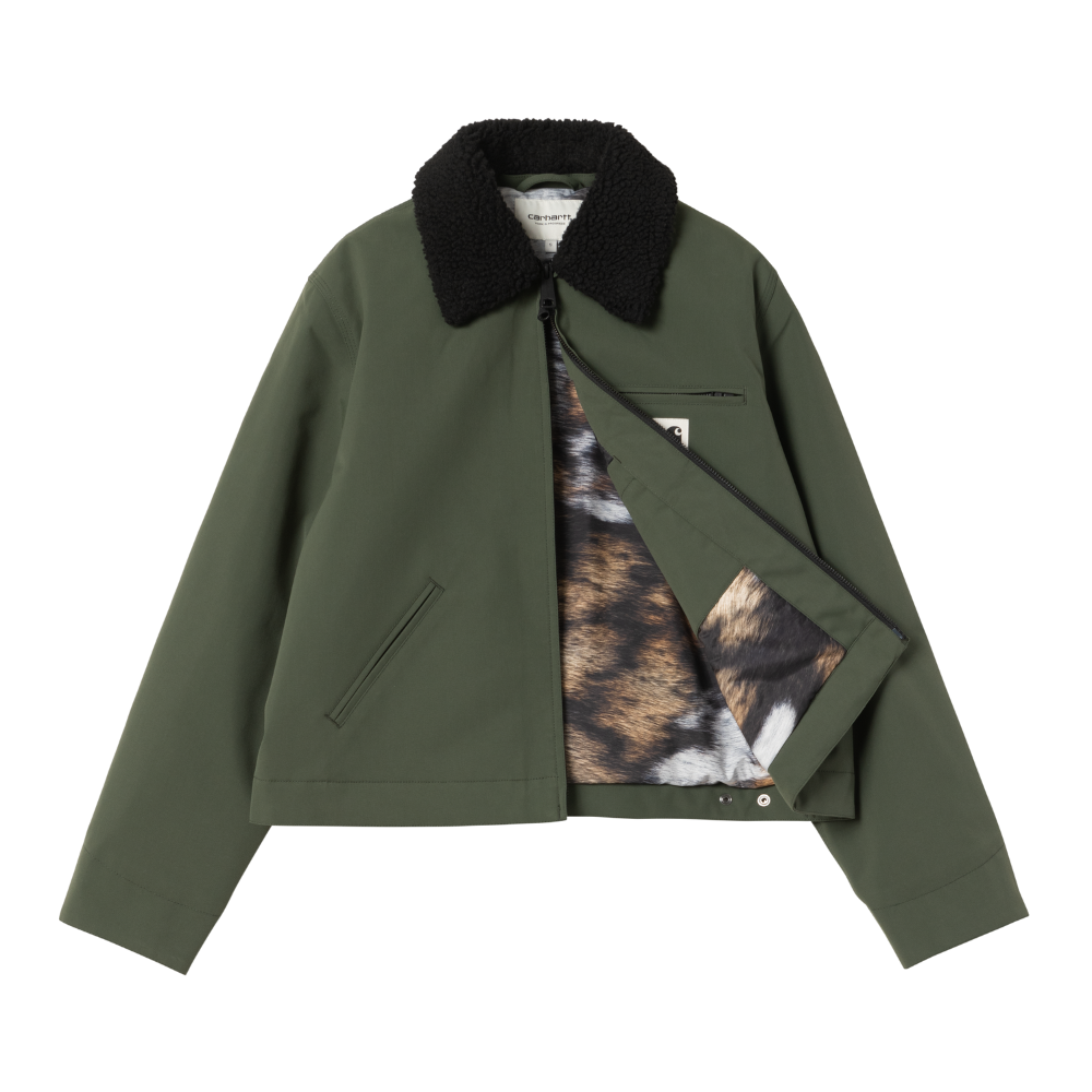 Carhartt - W Newkirk Jacket - Opuntia/Wild Dog Print - Übergangsjacke