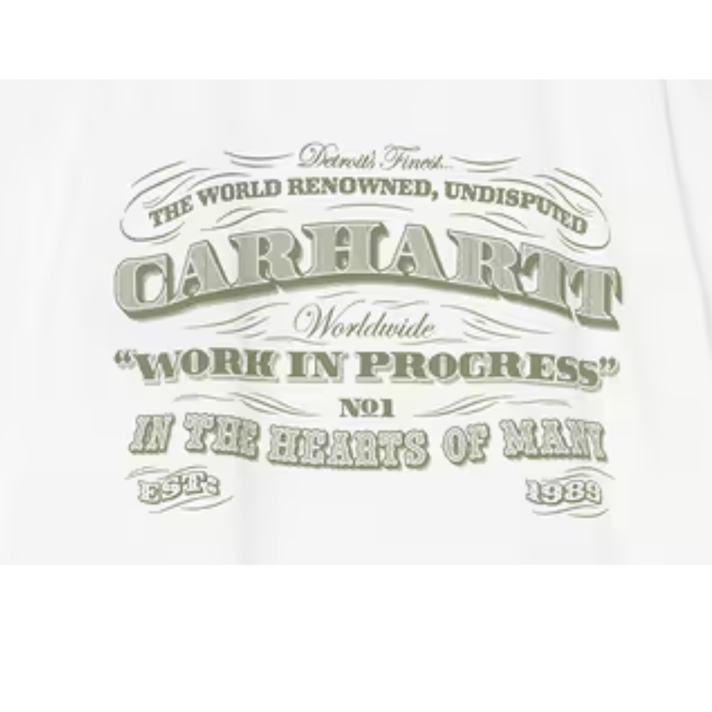 Carhartt - W SS 3 One 3 T-Shirt - White - T-Shirt
