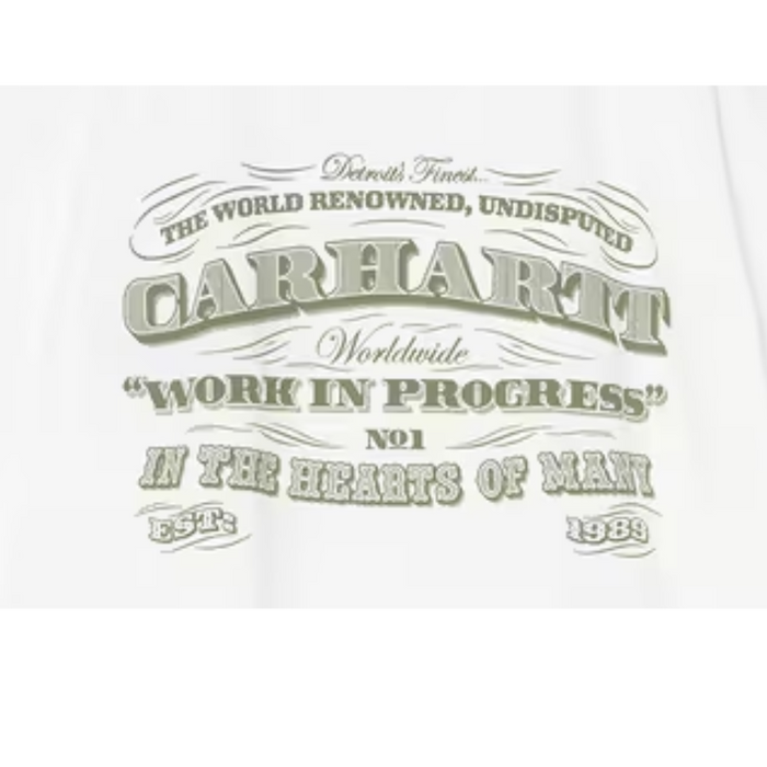 Carhartt - W SS 3 One 3 T-Shirt - White - T-Shirt
