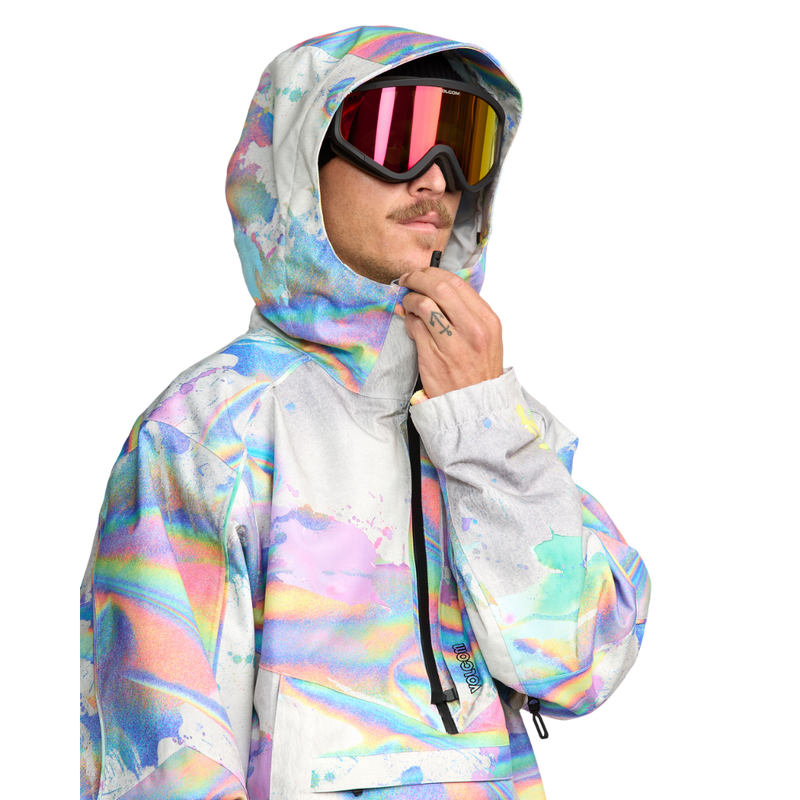 Volcom - Brighton Pullover - Multi - Snowboard-Jacke