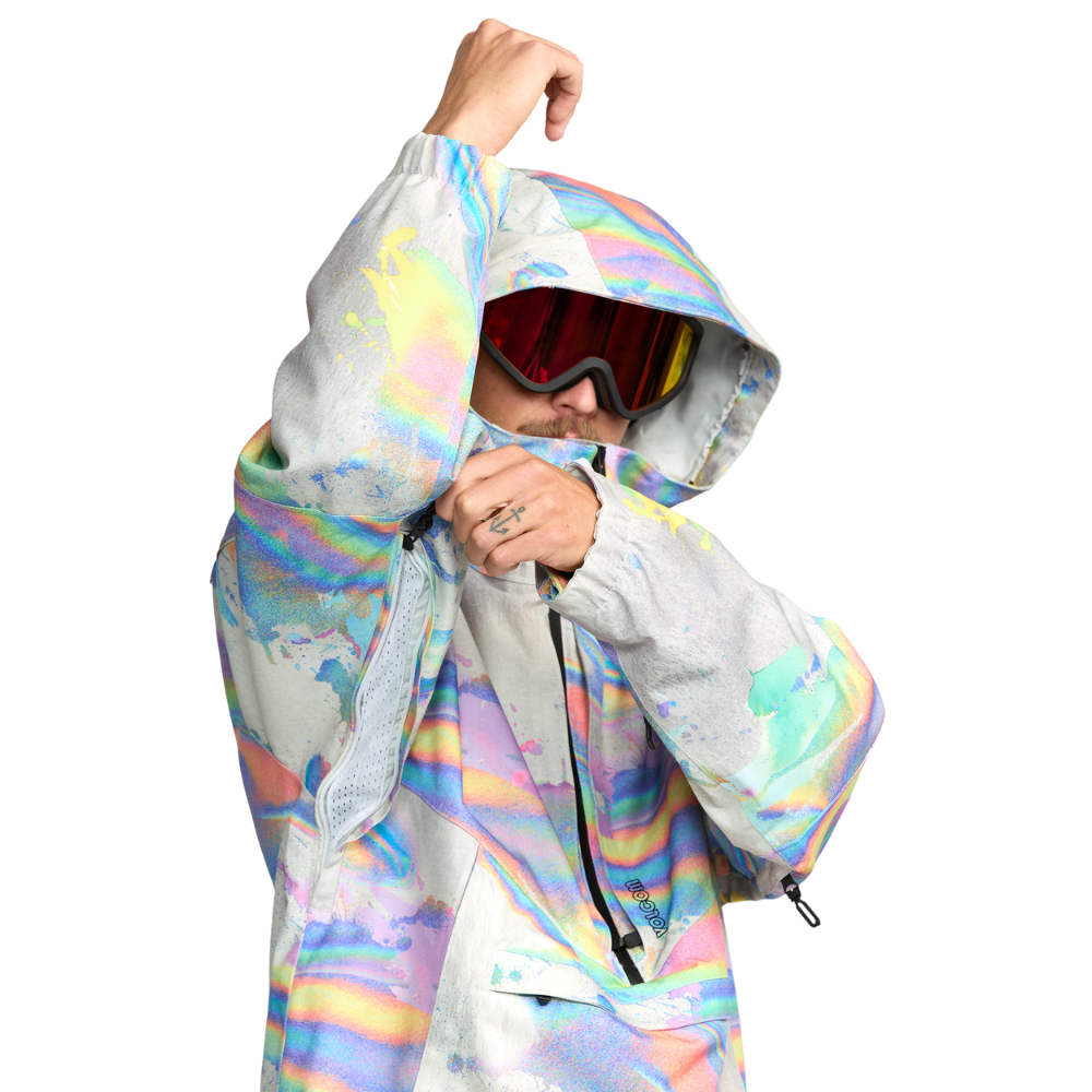 Volcom - Brighton Pullover - Multi - Snowboard-Jacke