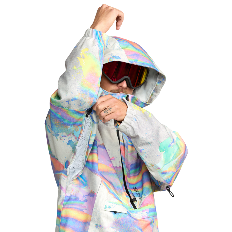 Volcom - Brighton Pullover - Multi - Snowboard-Jacke