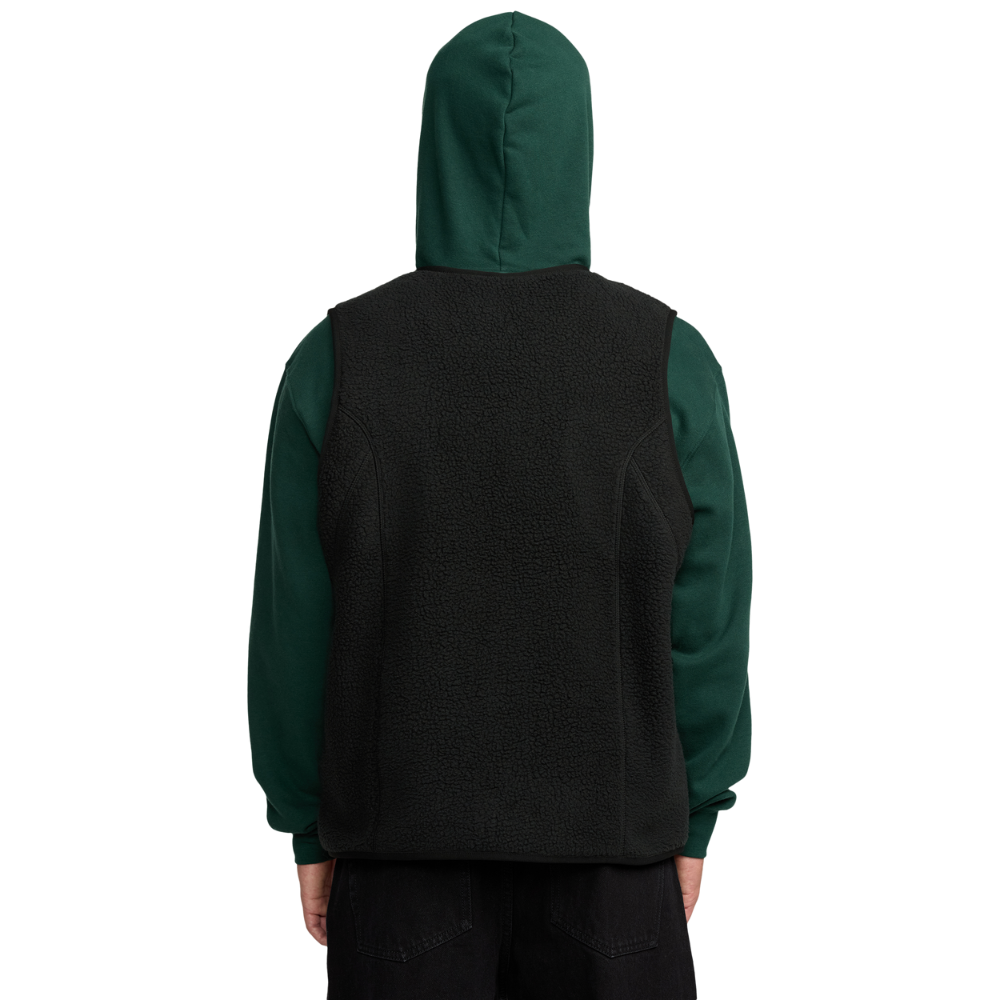 Volcom - Snowdrift Vest - Black - Fleece Weste
