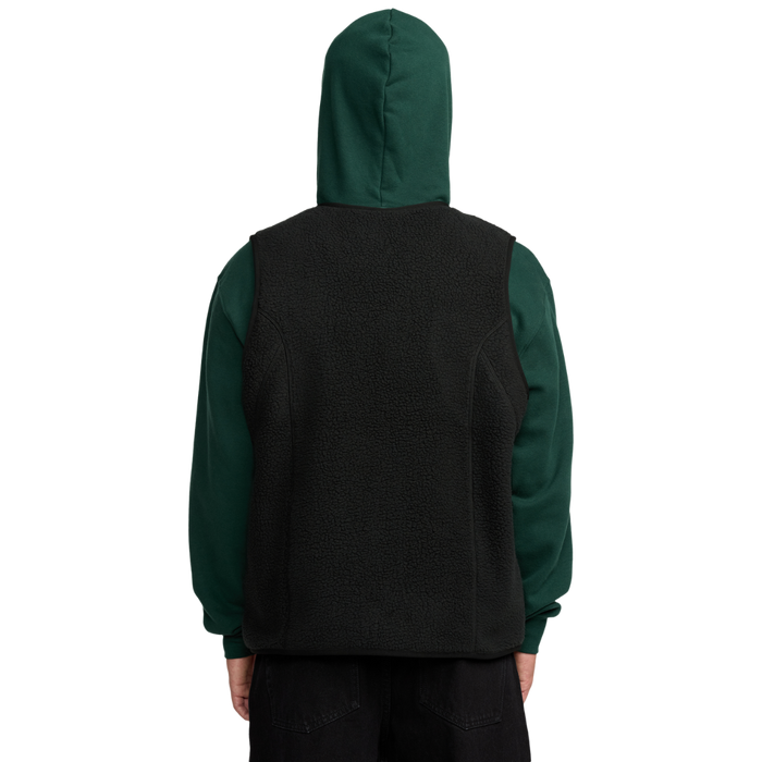 Volcom - Snowdrift Vest - Black - Fleece Weste