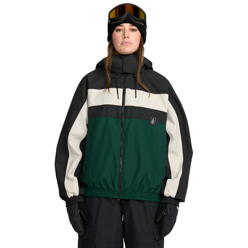 Volcom - DLM Jacket - Black Green - Snowboard-Jacke