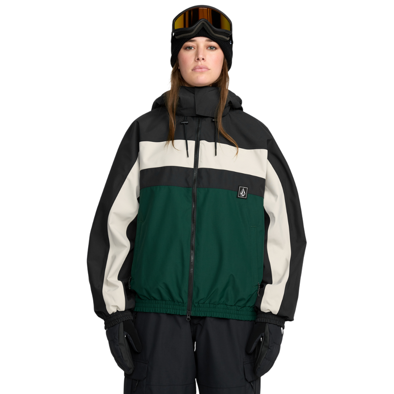 Volcom - DLM Jacket - Black Green - Snowboard-Jacke