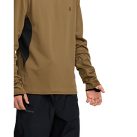 Volcom - Gridlock Crew Neck - Bronze - Funktions-Shirt Langarm