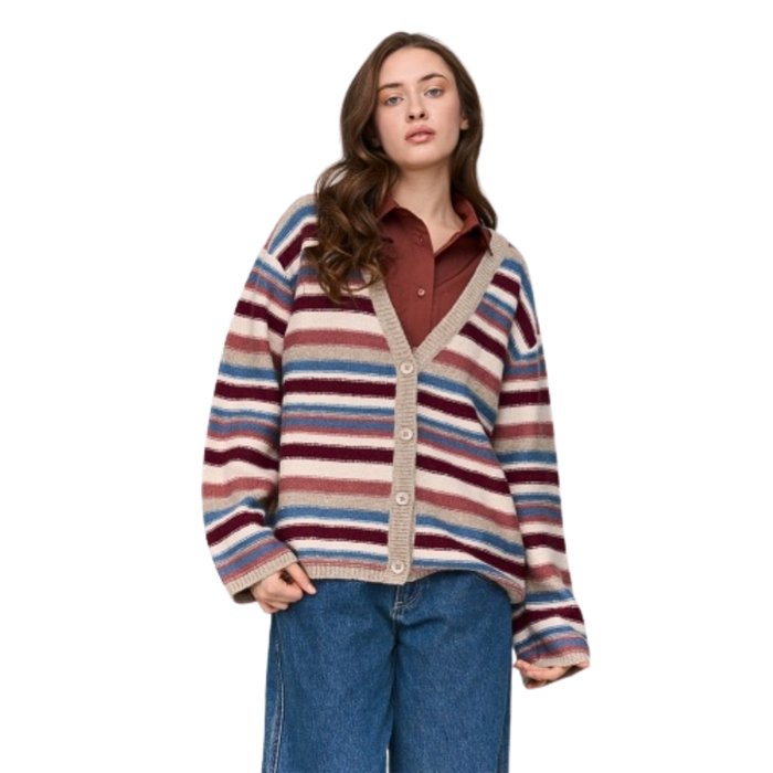 24Colours - Cardigan - Striped - Cardigan