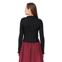 24Colours - T-Shirt Langarm - Black - T-Shirt Langarm