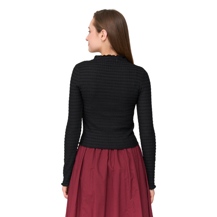 24Colours - T-Shirt Langarm - Black - T-Shirt Langarm