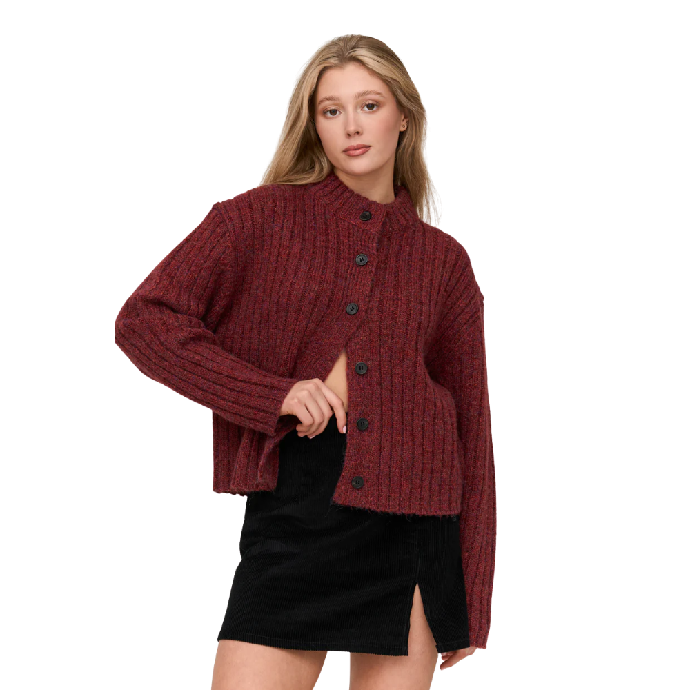 24Colours - Cardigan - Red - Cardigan