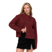 24Colours - Cardigan - Red - Cardigan