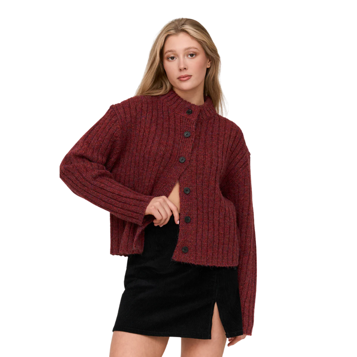 24Colours - Cardigan - Red - Cardigan