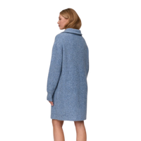 24Colours - Strickkleid - Blue - Kleid Lang