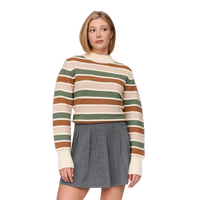 24Colours - Pullover - Green - Crew Sweater