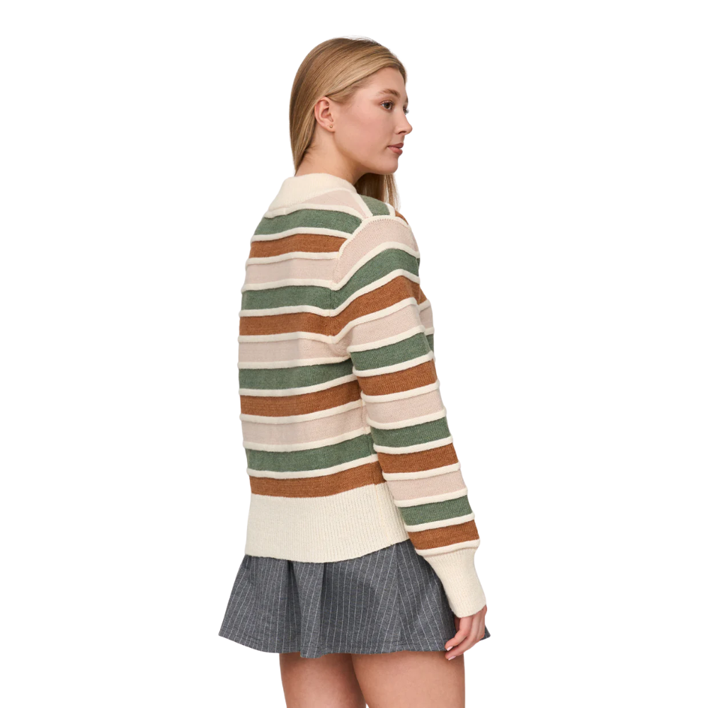 24Colours - Pullover - Green - Crew Sweater