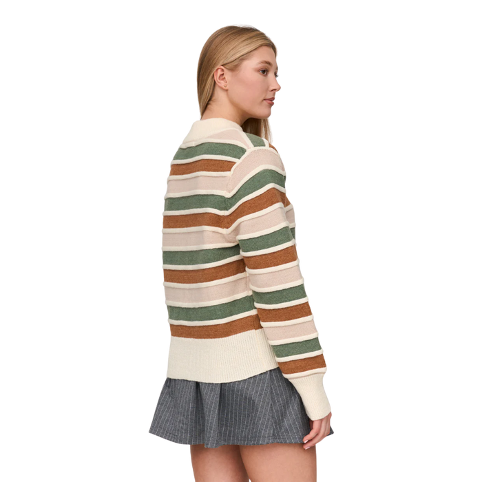 24Colours - Pullover - Green - Crew Sweater