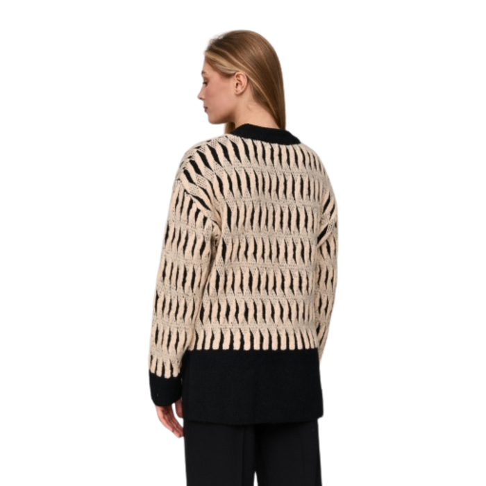 24Colours - Pullover - Black - Crew Sweater