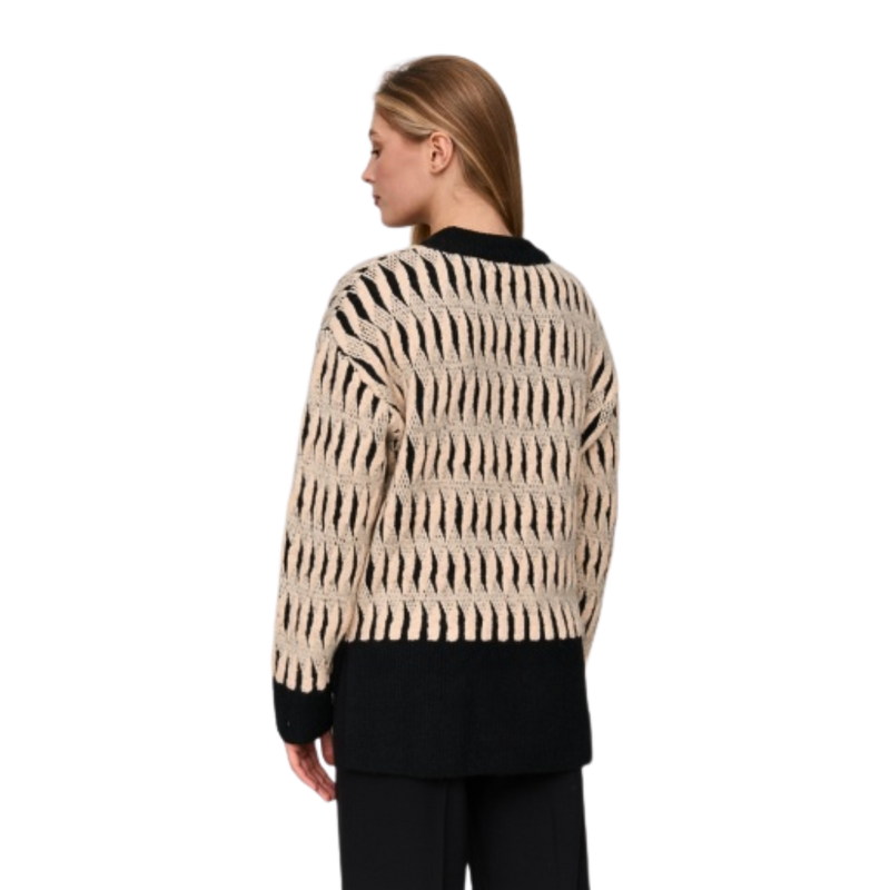 24Colours - Pullover - Black - Crew Sweater