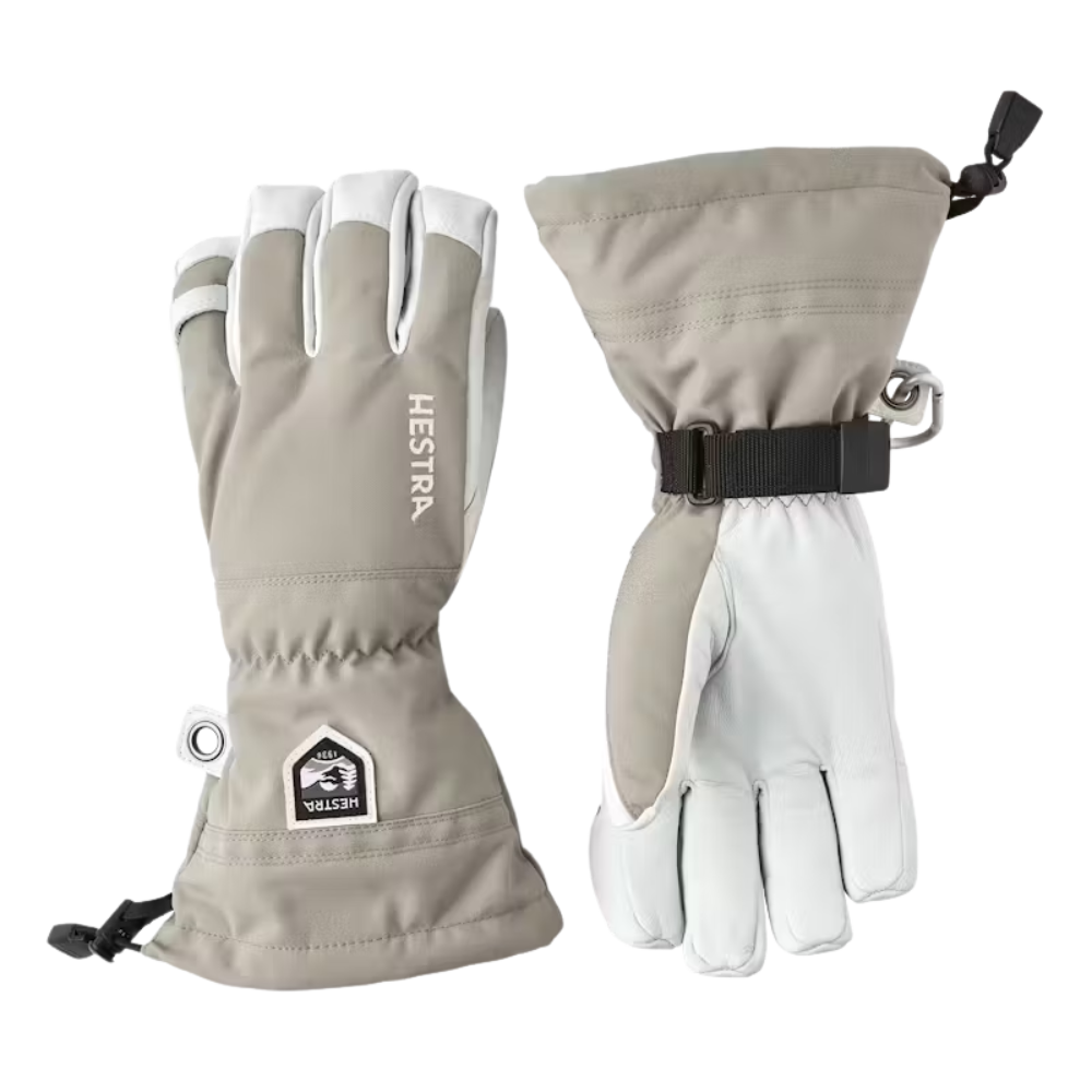 Hestra - Army Leather Heli Ski - 5 finger - Khaki - Handschuh