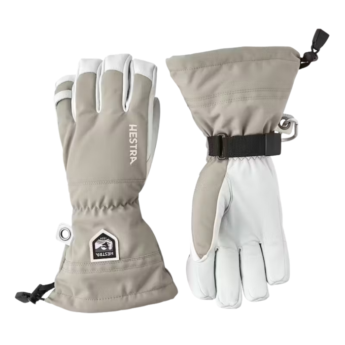 Hestra - Army Leather Heli Ski - 5 finger - Khaki - Handschuh