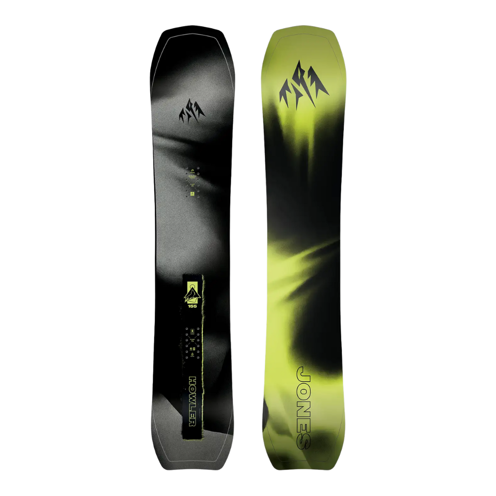 Jones - Howler 157W - Black - Freeride Camber