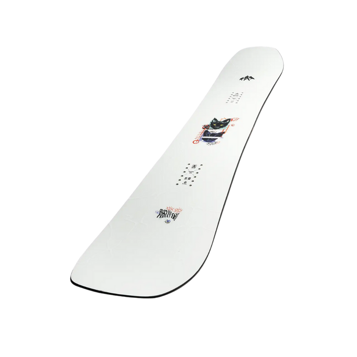 Jones - Rally Cat 155W - White - All Mountain Camber