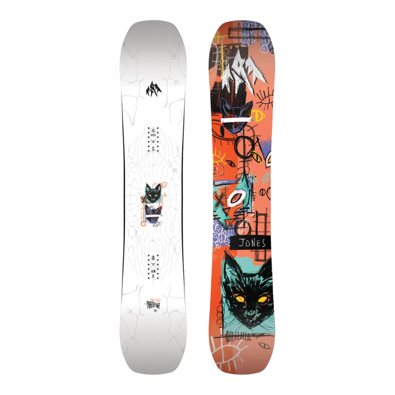 Jones - Rally Cat 151 - White - All Mountain Camber
