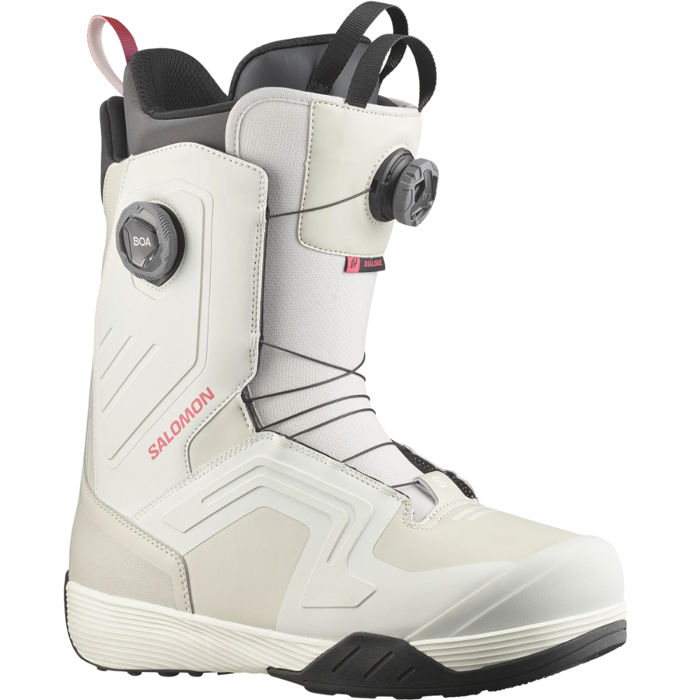 Salomon - Dialogue Dual Boa Team - Vaporous Grey/Antarctica/Calypso Coral - Freeride-Boot