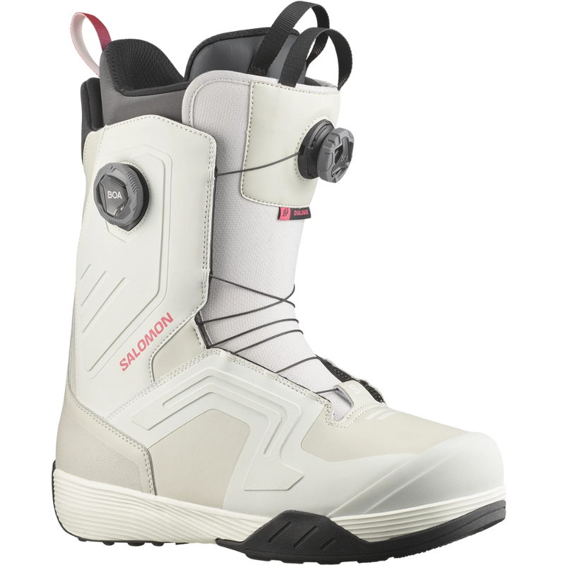 Salomon - Dialogue Dual Boa Team - Vaporous Grey/Antarctica/Calypso Coral - Freeride-Boot