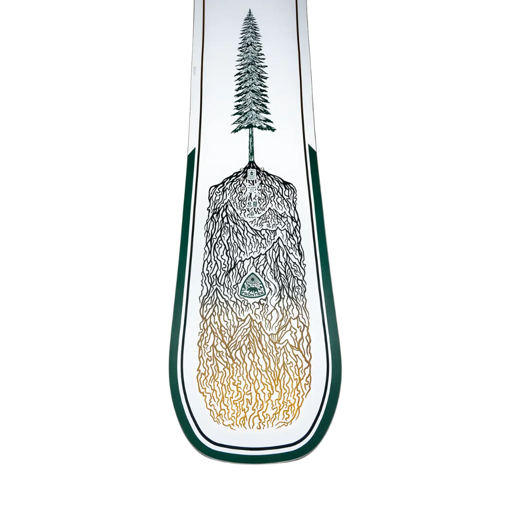 Jones - Frontier 2.0 155W - White - Freeride Camber