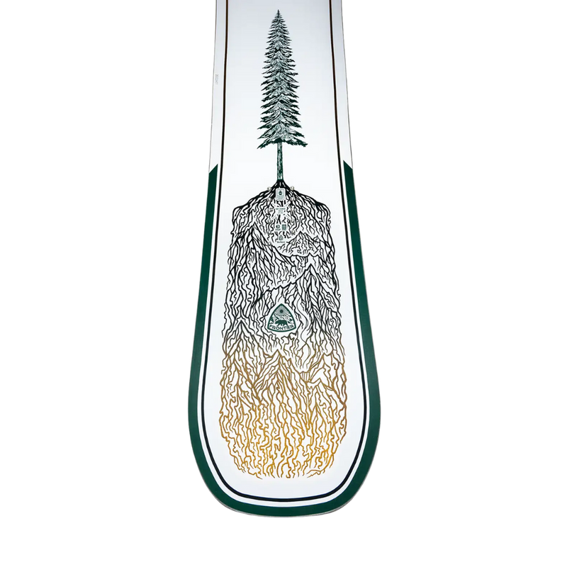 Jones - Frontier 2.0 155W - White - Freeride Camber