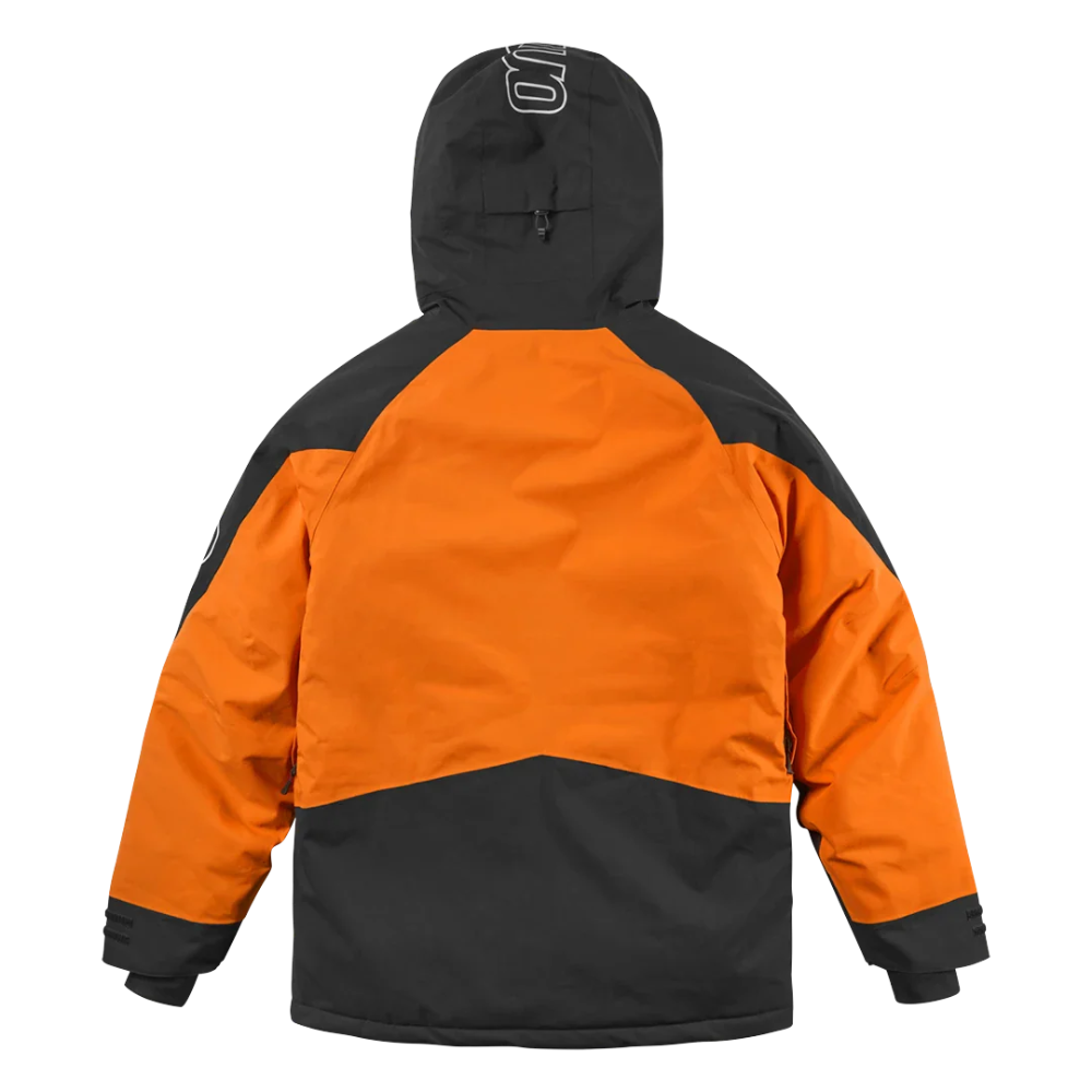 32 - Lashed Insulated Jacket - Black/Orange - Snowboard-Jacke