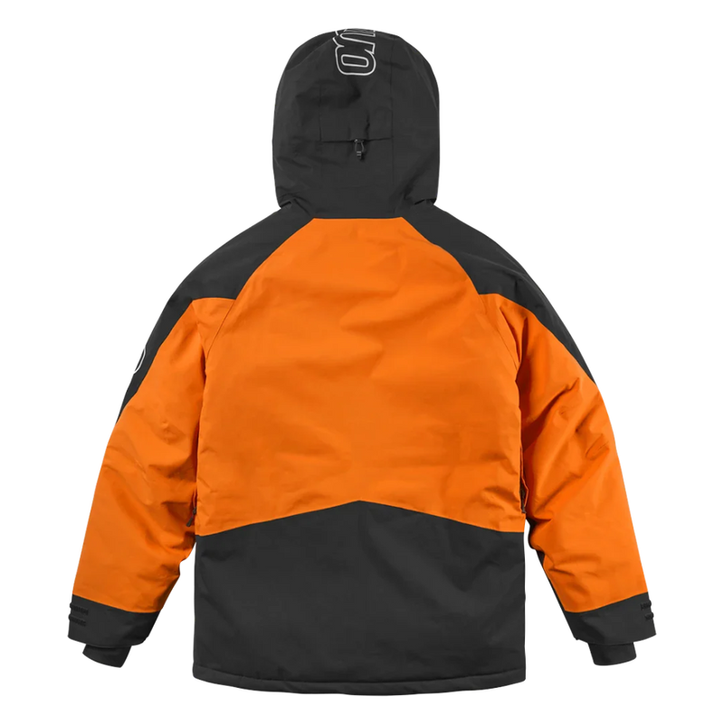 32 - Lashed Insulated Jacket - Black/Orange - Snowboard-Jacke