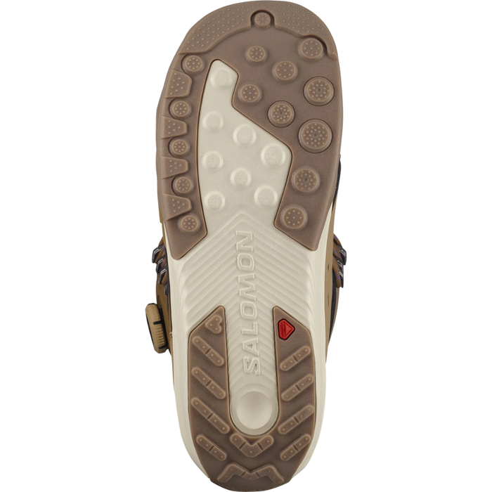 Salomon - Dialogue Lace SJ Boa - Otter/Black/Fiery Red - Freeride-Boot