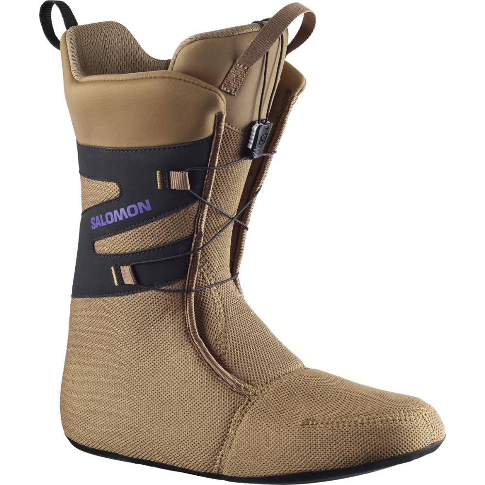 Salomon - Dialogue Lace SJ Boa - Otter/Black/Fiery Red - Freeride-Boot