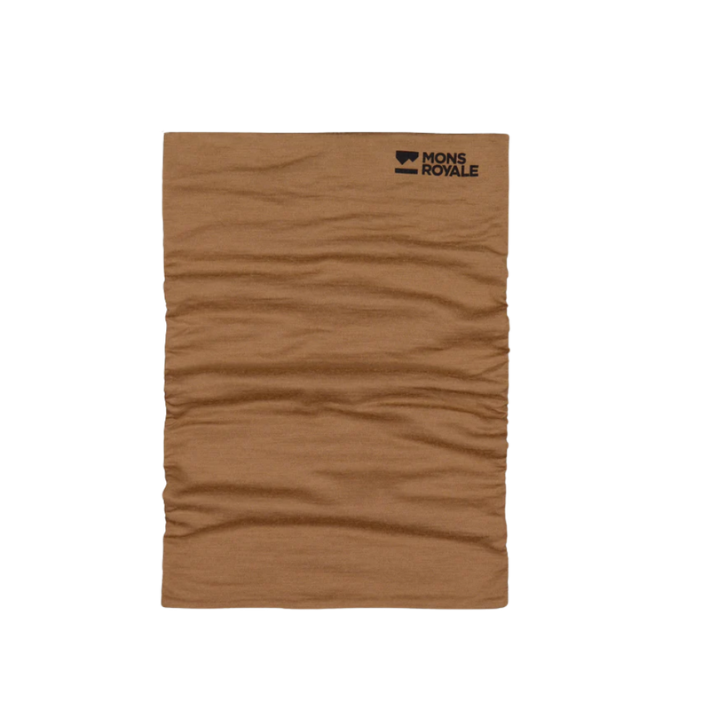 Mons Royale - Double Up Merino Neckwarmer - Toffee - Schlauchschal