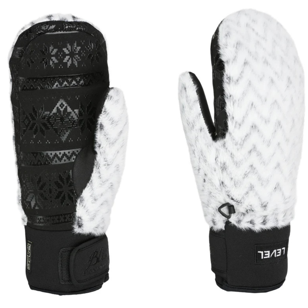 Level - Siberian Mitt - Black-white - Fäustling