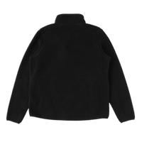 CLWR - M Snap Pile - Black - Fleece Sweater
