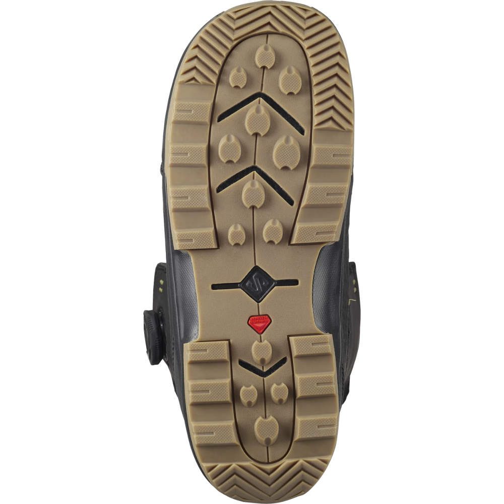 Salomon - Echo Dual Boa - Black/Black/Deep Lichen Green - Freeride-Boot