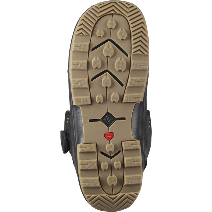 Salomon - Echo Dual Boa - Black/Black/Deep Lichen Green - Freeride-Boot