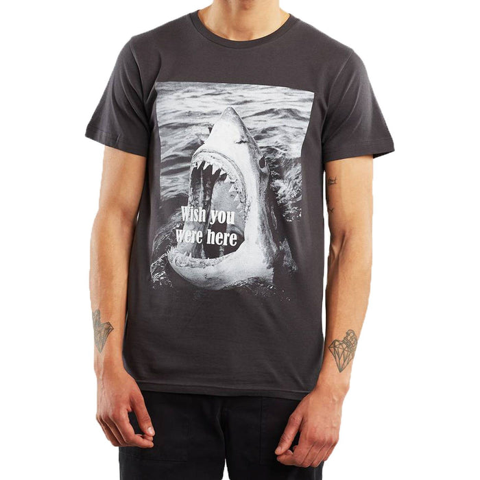 Stockholm Wish You Were Here_Dedicated_Charcoal_T-Shirt
