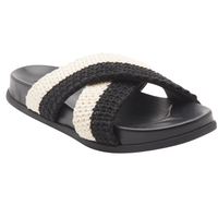 Syenna - Roxy - Black/Cream - Slide