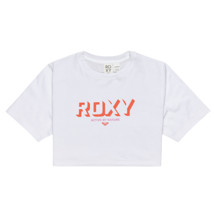 Crop Tee - Roxy - BRIGHT WHITE - Crop Top
