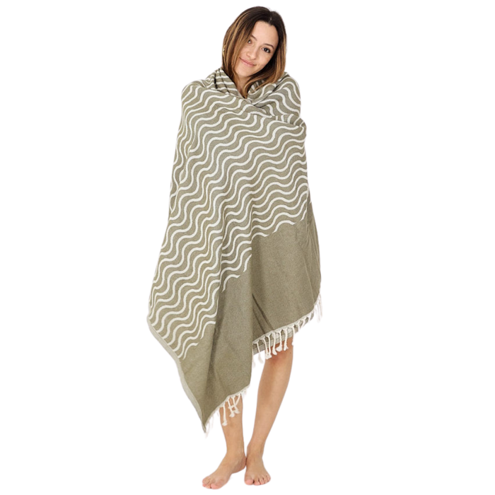 Turkish Towel - After - Iguana - Handtuch
