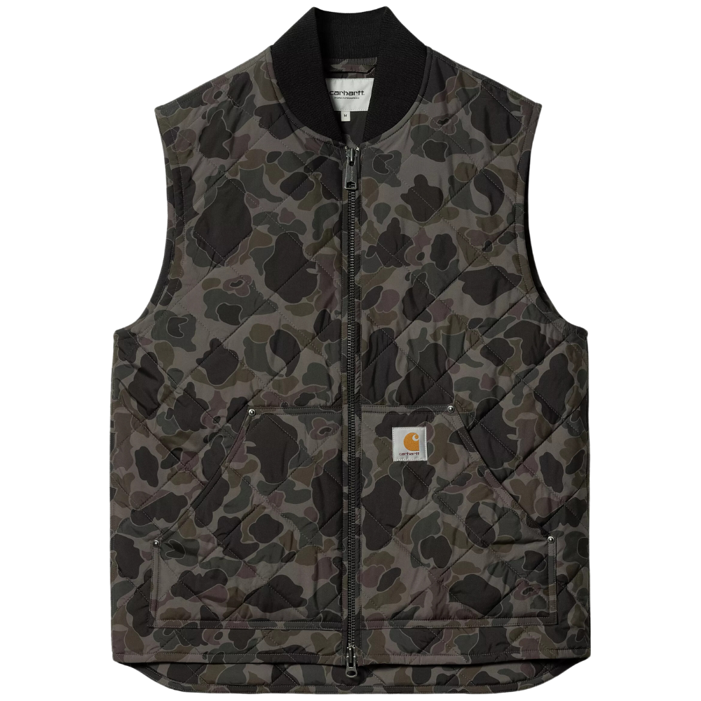 Myton Vest Liner - Carhartt - Camo Duck, Grey - Weste