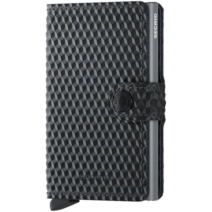 Miniwallet - Secrid - Cubic Black-Titanium - Tech Wallet